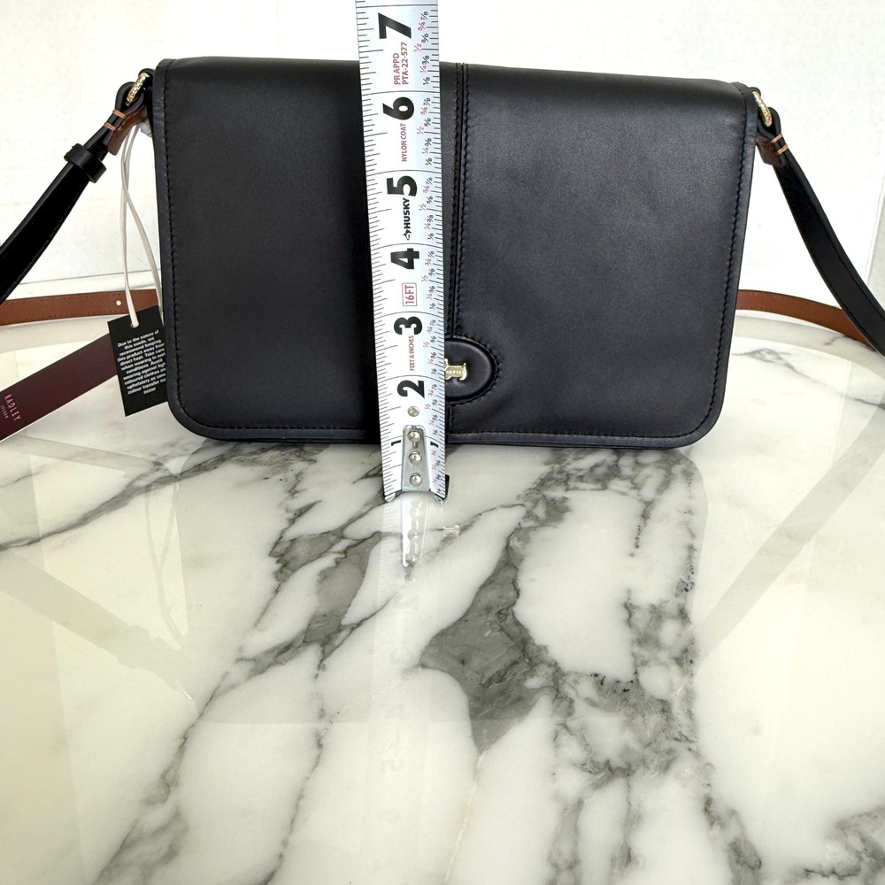 Radley London Maldon Mews Medium Flapover Cross Body Black Leather - 112932 - Picture 14 of 16